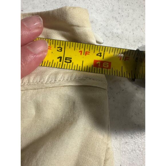 Ann Taylor Floral Embroidered Skirt 6 Lined A-Line Cotton Cottage Boho Modest B3 - Picture 4 of 5